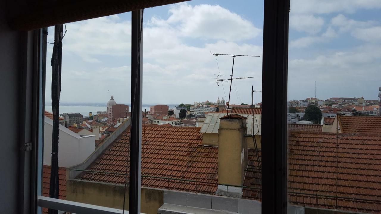 Apartamento Com Vista Para O Tejo Lissabon Exterior foto