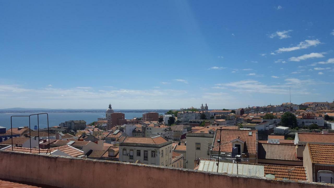 Apartamento Com Vista Para O Tejo Lissabon Exterior foto